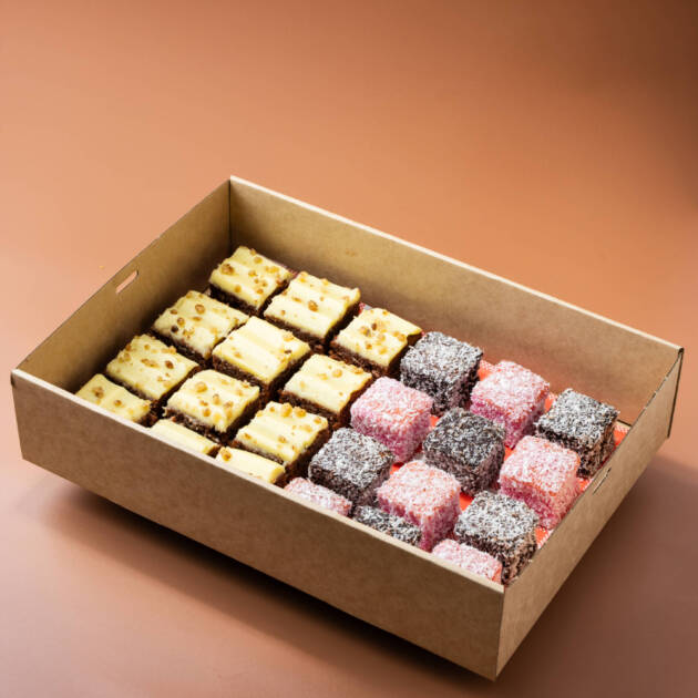 Aussie's Cake Variety Box, 24 Pieces